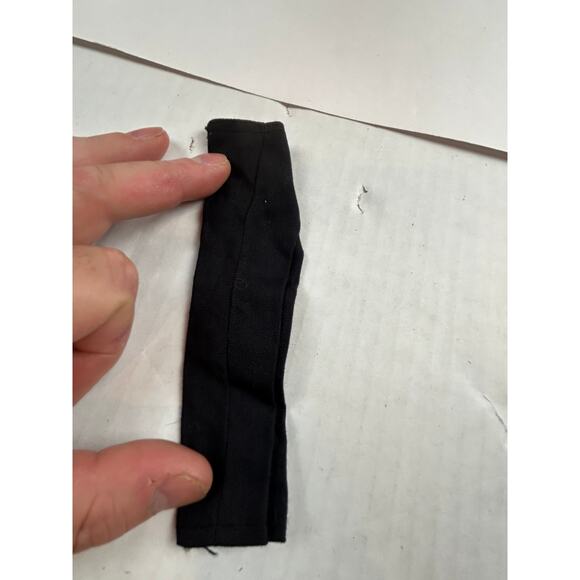 Vintage 1960s Clone Barbie Black Pants Straight Leg Doll Clothing - Picture 2 of 8